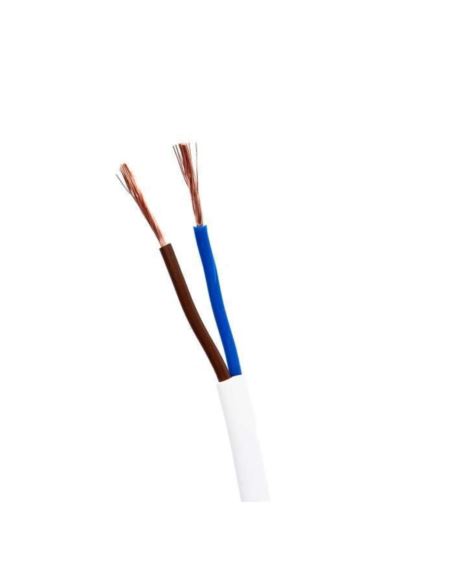 Przewód OMYp 2x1 300/500V biały płaski