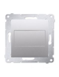 Simon54 Zaślepka ramki srebrny mat