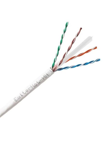 Przewód LAN UTP Emiter/Alantec kat.6 450MHz, drut