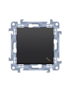 Simon10 Łącznik schodowy 10AX czarny mat
