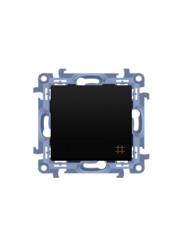 Simon10 Łącznik krzyżowy 10AX IP20 czarny mat