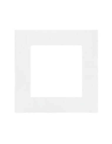 Simon55 Ramka 1-krotna LINE Biały mat TR1/111