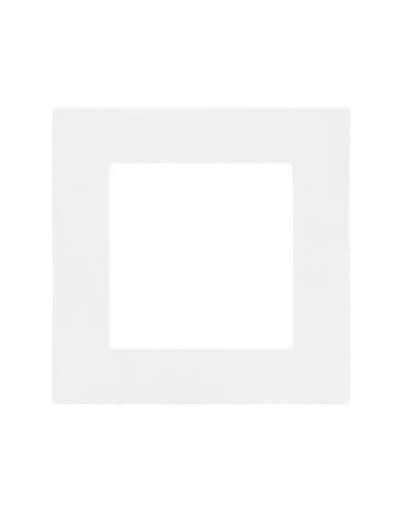Simon55 Ramka 1-krotna LINE Biały mat TR1/111