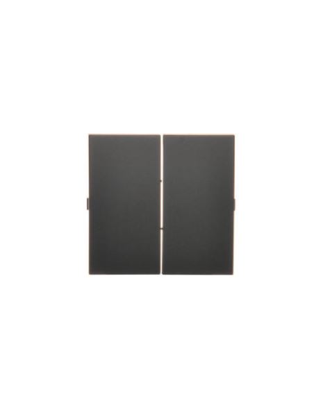 Simon54 Klawisz do mech.SW6/2M czarny mat