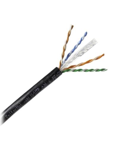 Przewód LAN UTP Emiter Net zewn. żel. kat.6 drut