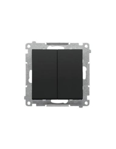 Simon55 łącznik świecznikowy czarny mat