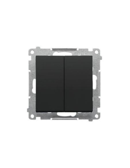 Simon55 łącznik świecznikowy czarny mat