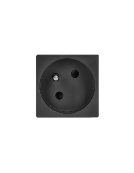 Simon Connect Gniazdo M45 poj.z/u 16A czarny