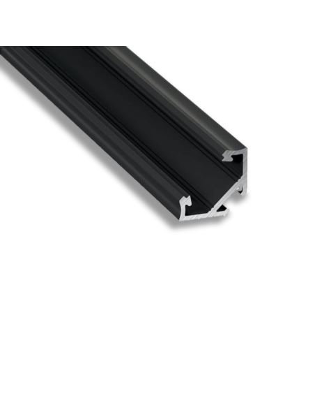 Profil LED LUMINES narożny typ C czarny anoda 2 m