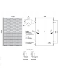 Moduł fotowoltaiczny 415Wp JAM54S30-415/GR BF 30mm 2
