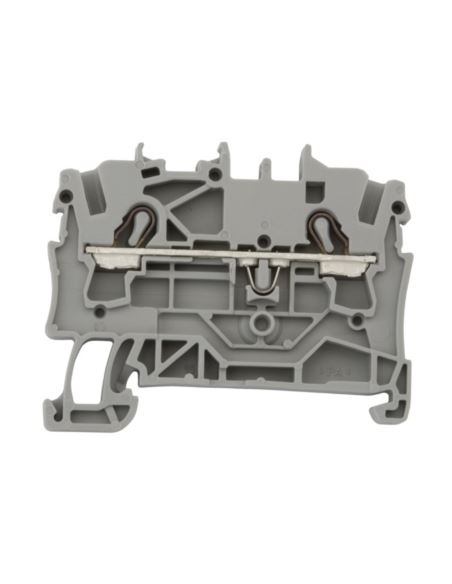 Złączka szynowa 2-przewod. 2,5mm szara 2002-1201