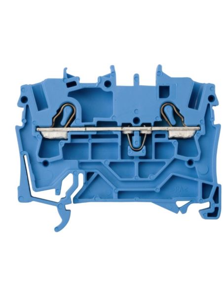 Złączka szynowa 2-przewod. 2,5mm niebies 2002-1204