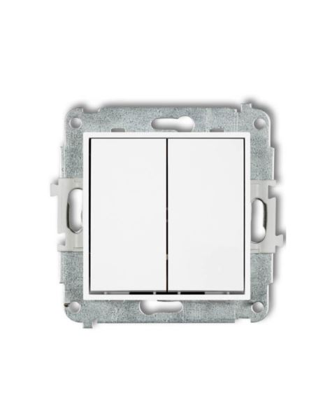 Mini mechanizm łącznika świecznikowego biały MWP-2