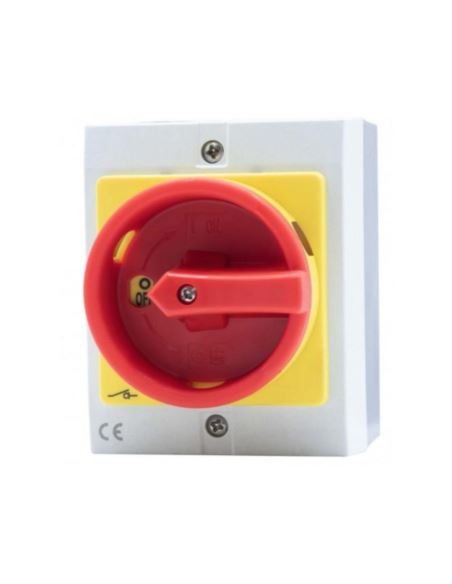 Wyłącznik WS-20 0/1 20A 3P IP65 w obudowie