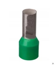 Końcówka tulejkowa izolowana HI 16/18  ziel/nieb