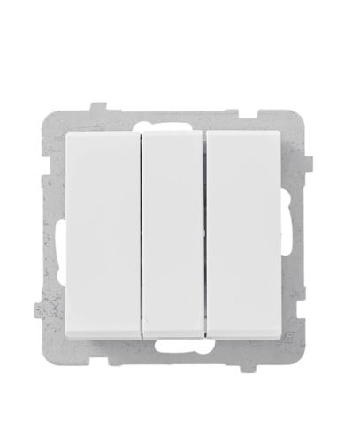 SONATA Łącznik potrójny  biały