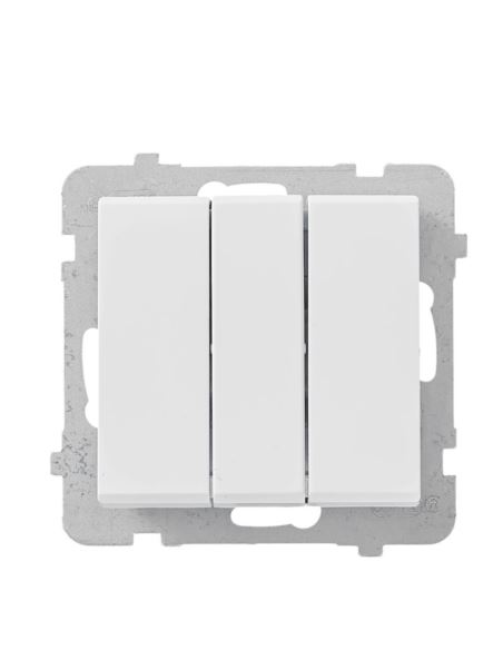 SONATA Łącznik potrójny  biały