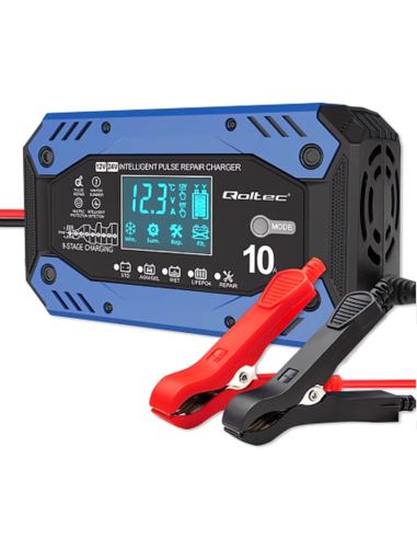 Prostownik automat LCD 12V 10A, 24V 5A uniw.VOLT