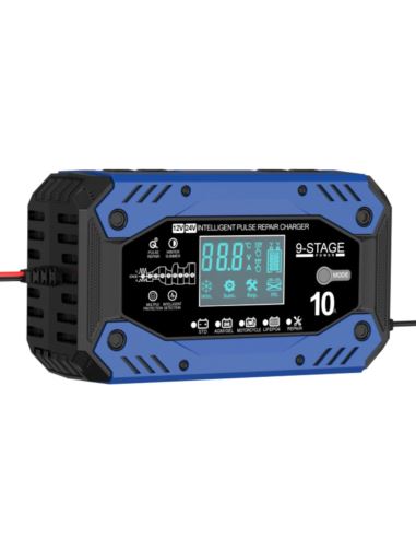 Prostownik automat LCD 12V 10A, 24V 5A uniw.VOLT