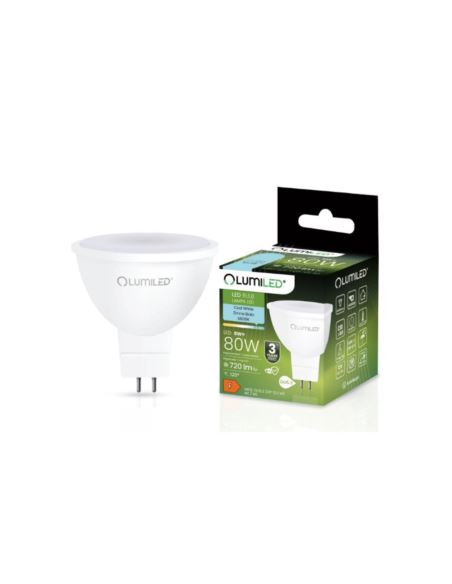 Żarówka LED MR16 8W 12V 720lm 6500K barwa zimna