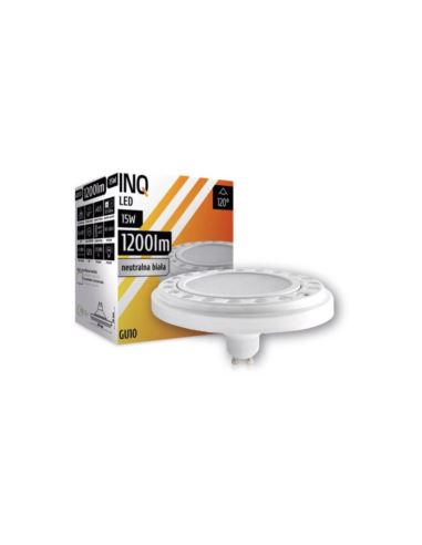 Żarówka LED AR111 GU10 15W 4000K 40st. biała