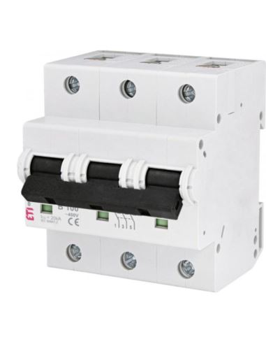 Wyłącznik nadprądowy ETIMAT10 3P B 100A 10kA AC