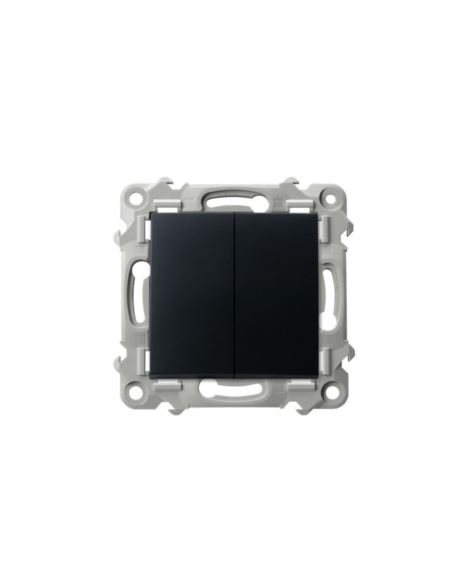 SZAFIR Łącznik świecznikowy czarny metalik