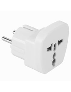 Adapter podróżny AC wt. Polska - gn. Anglia biały