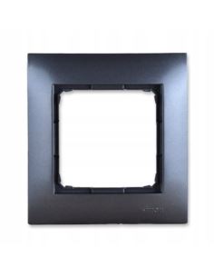 Simon54 Ramka pojedyncza antracyt 1 pole