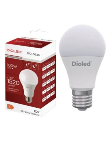 Żarówka LED z czujnikiem ruchu E27 15W NW