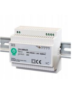 Zasilacz 24V DIN100W24 100W na szynę DIN reg.