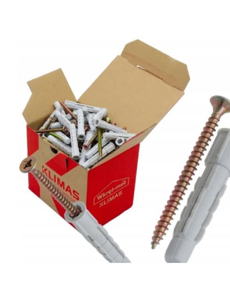 Kołek rozporowy KW-08060 uniwersalny 8x60mmm