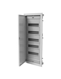 Rozdzielnica podtynkowa 5x12MOD z met.drzwiami