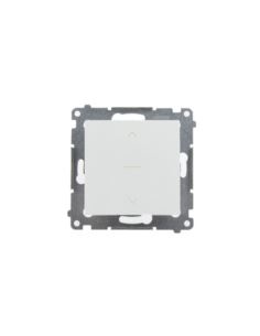 Simon54 Łącznik roletowy trójpoz. 1-0-2 biały