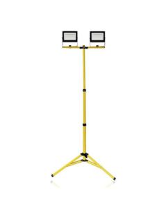 Naświetlacz LED na stat. 2x50W neutralny 10000 lm