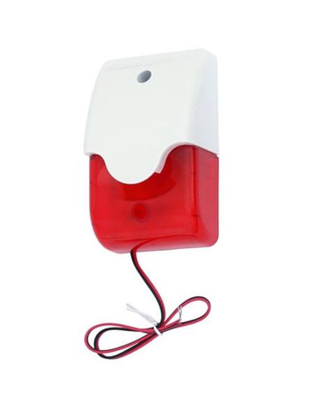 Sygnalizator al. optyczno akustyczny AS7015 czerw.