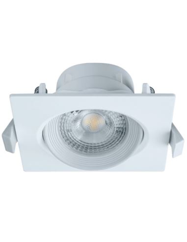 Oprawa LED SPOT ZUMO 7W 3000K biała ORO23010 kwad.