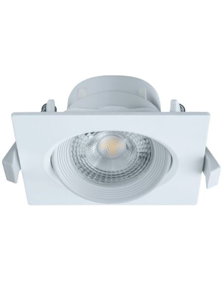 Oprawa LED SPOT ZUMO 7W 3000K biała ORO23010 kwad.