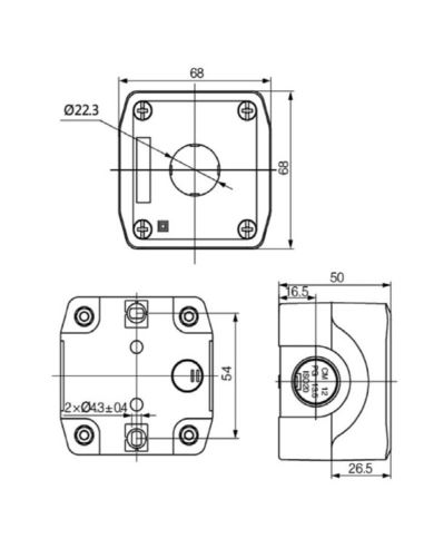 VCX F86 Kaseta 1 otworowa