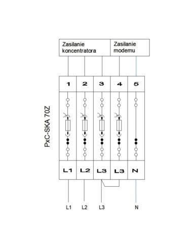 Listwa kontrolno-pomiarowa PXC-SKA 70 Z