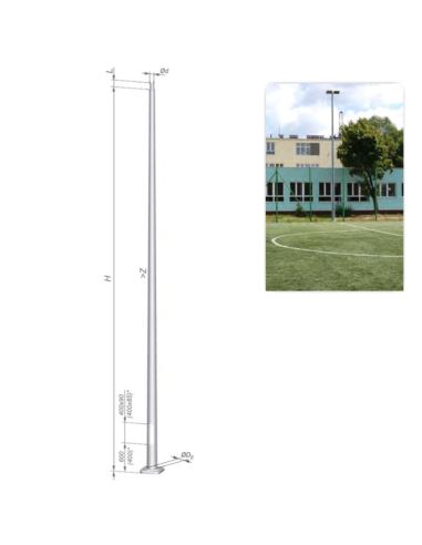 Słup stożkowy 6m S-60PC-3