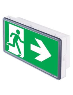 Oprawa ewakuacyjna VELLA LED ECO 125 A 1H biała