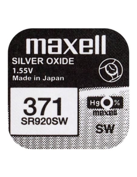 Bateria srebrowa 370/371 SR920SW MAXELL